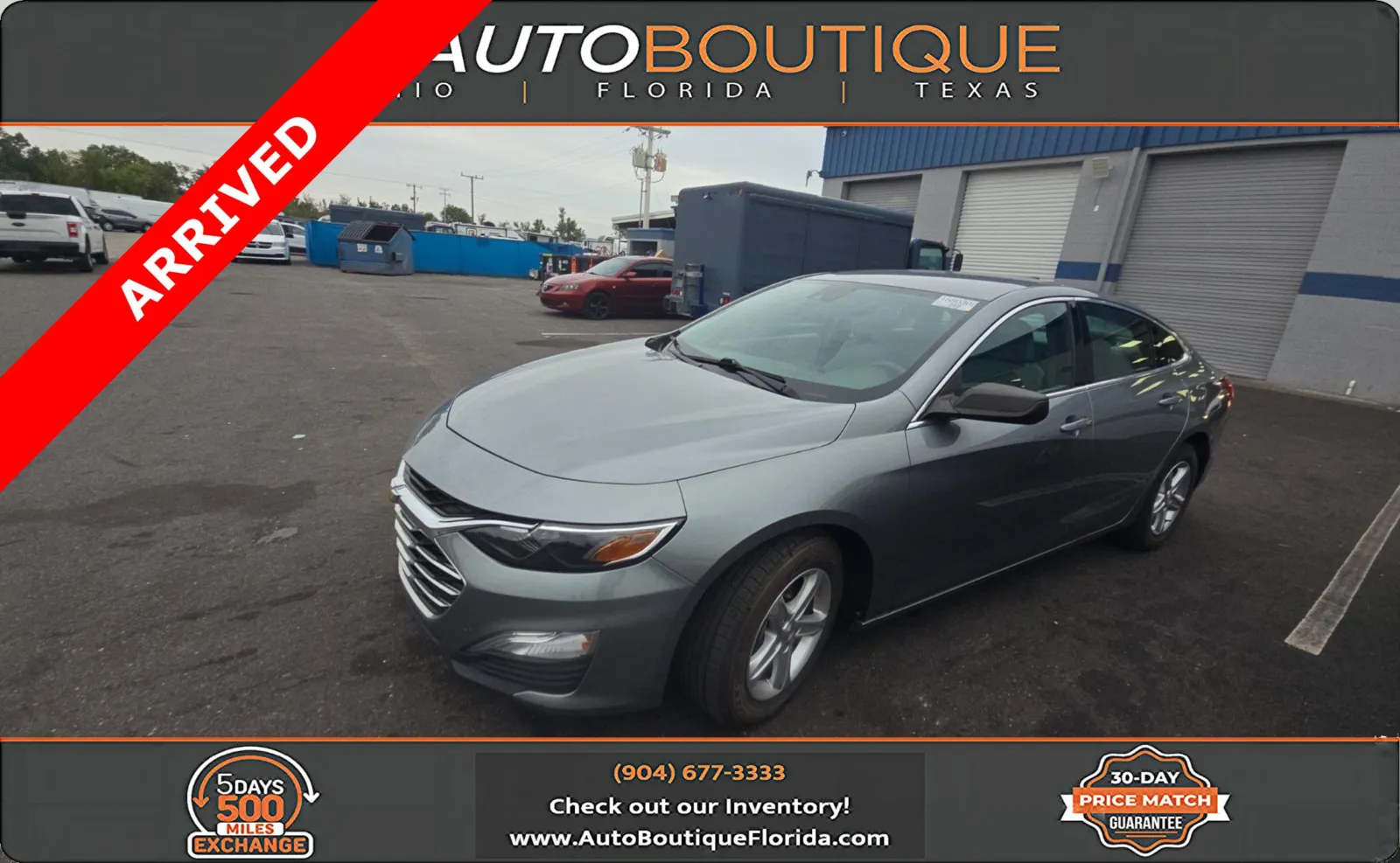 Gray 2023 Chevrolet Malibu LS for sale in Jacksonville, FL