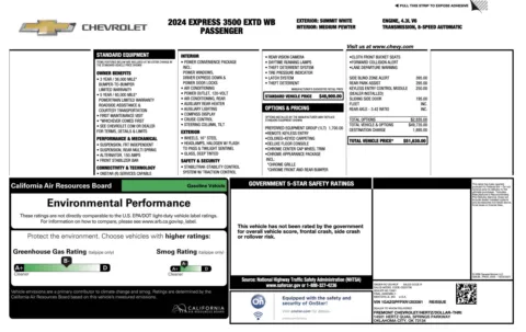 More photos of 2024 Chevrolet Express Passenger LT at Auto Boutique Florida, FL