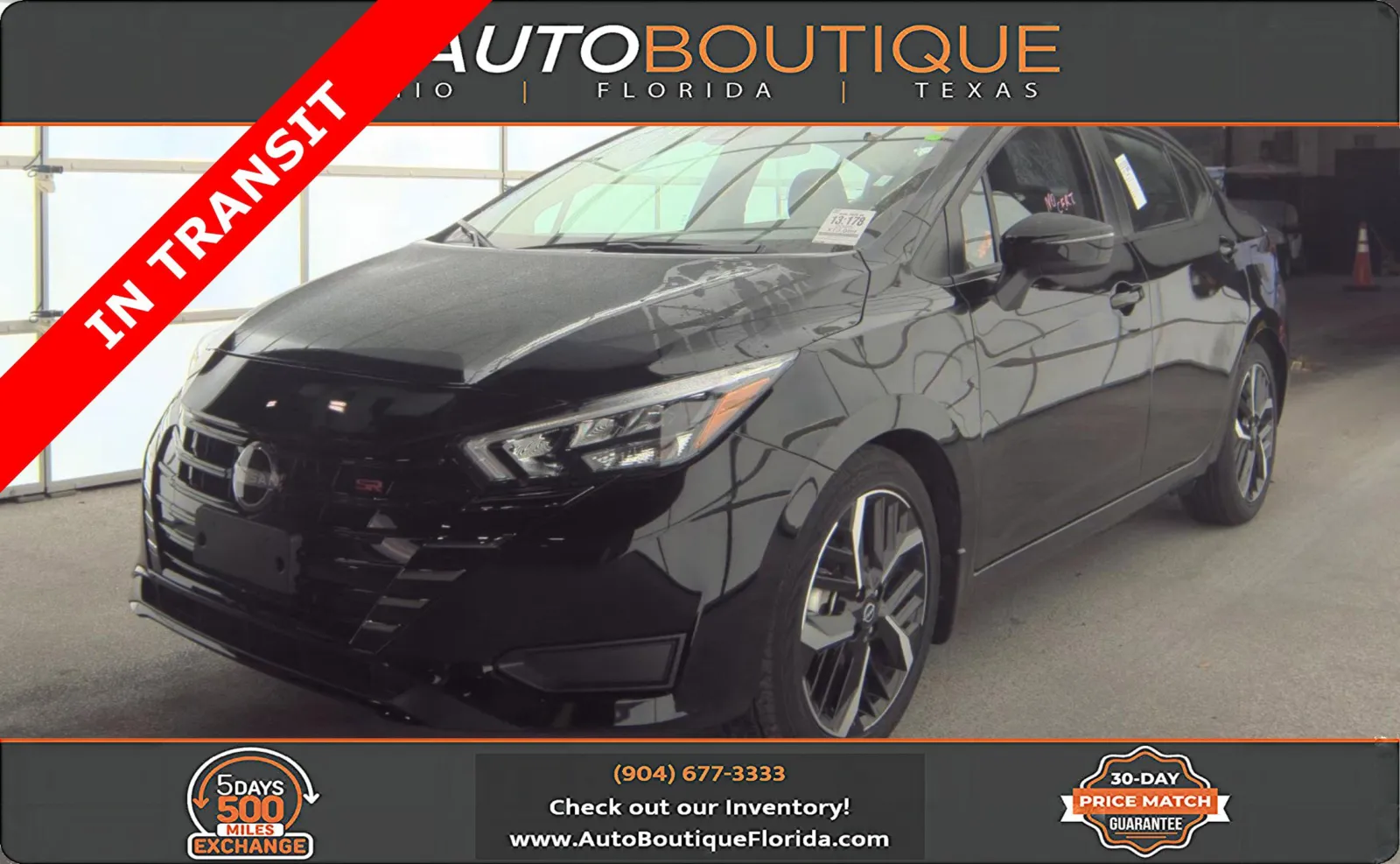 Black 2025 Nissan Versa SR for sale in Jacksonville, FL