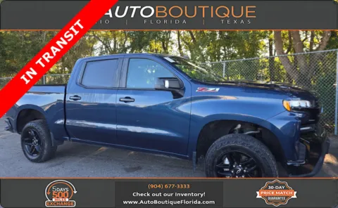 Blue 2022 Chevrolet Silverado 1500 LTD LT Trail Boss for sale in Jacksonville, FL