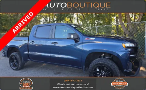 Blue 2022 Chevrolet Silverado 1500 LTD LT Trail Boss for sale in Jacksonville, FL