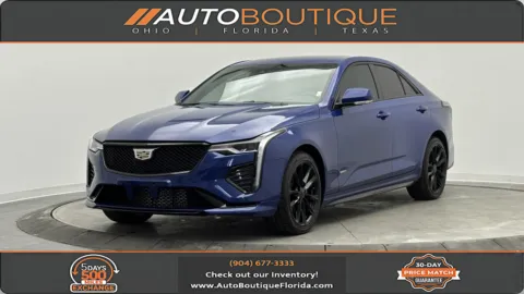 Blue 2021 Cadillac CT4 V-Series for sale in Jacksonville, FL