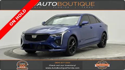 Blue 2021 Cadillac CT4 V-Series for sale in Jacksonville, FL