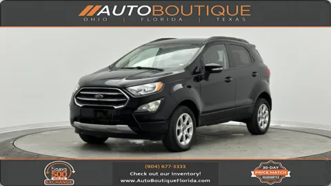 Black 2021 Ford EcoSport SE for sale in Jacksonville, FL
