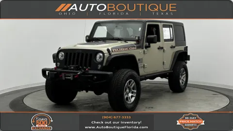 Beige 2018 Jeep Wrangler JK Unlimited Rubicon Recon for sale in Jacksonville, FL
