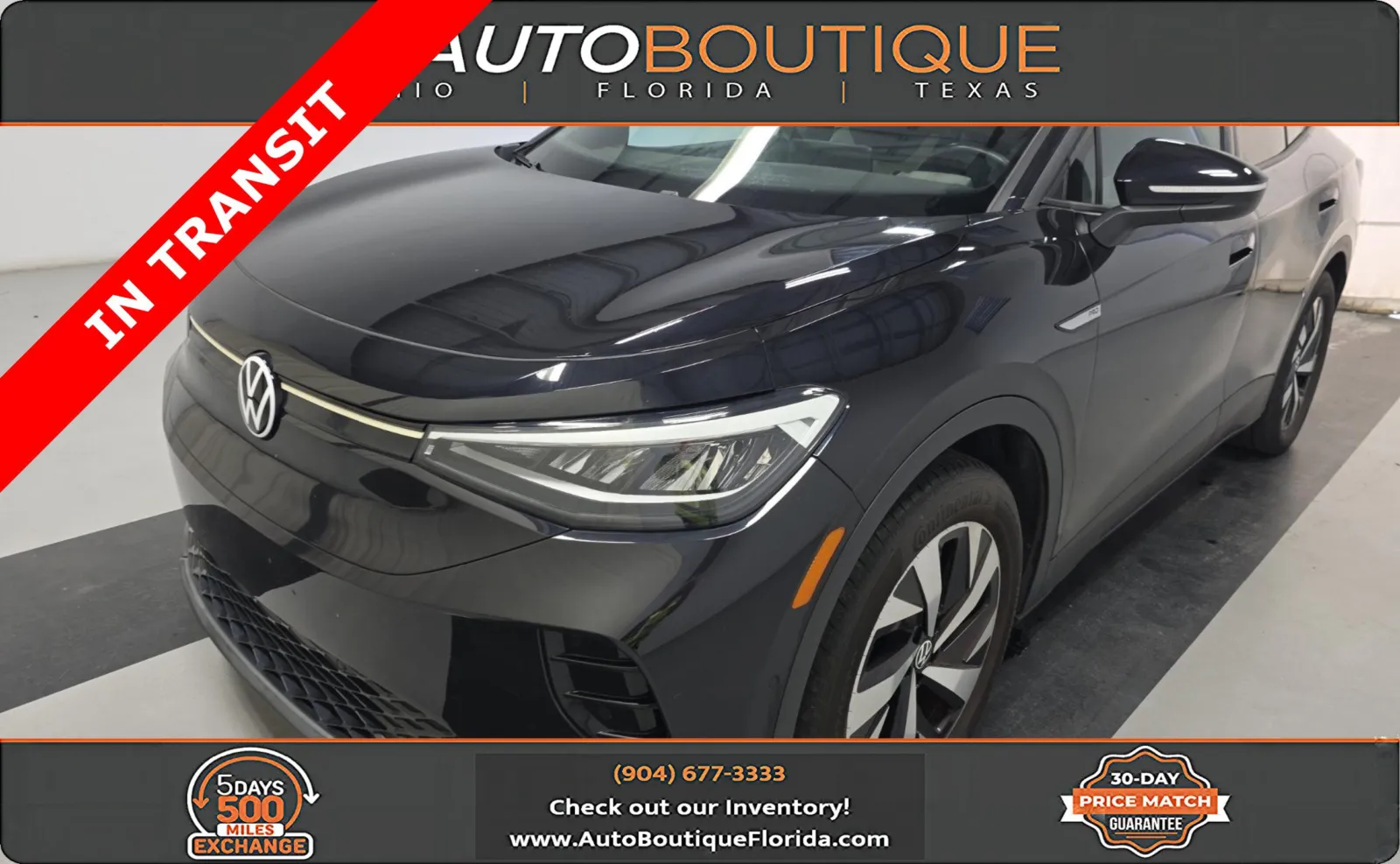 Black 2023 Volkswagen ID.4 Pro for sale in Jacksonville, FL