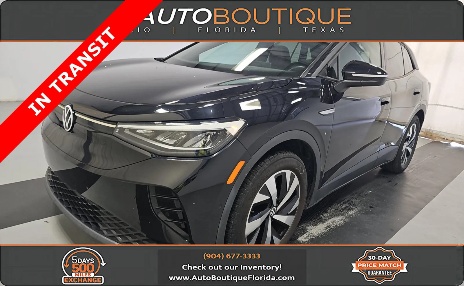 Black 2023 Volkswagen ID.4 Pro for sale in Jacksonville, FL