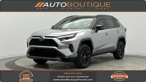 Silver 2023 Toyota RAV4 Hybrid XSE for sale in Jacksonville, FL