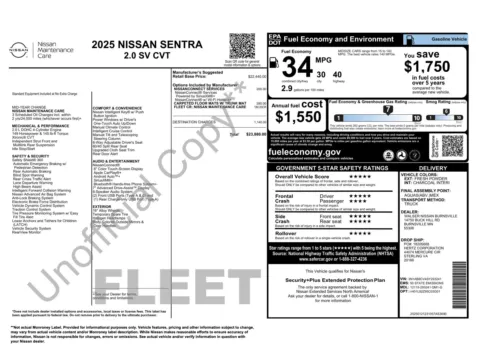 More photos of 2025 Nissan Sentra SV at Auto Boutique Florida, FL