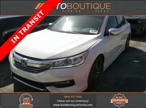 White 2017 Honda Accord Sedan Sport for sale in Jacksonville, FL