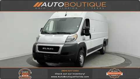 White 2022 Ram ProMaster Cargo Van 3500 159 WB for sale in Jacksonville, FL