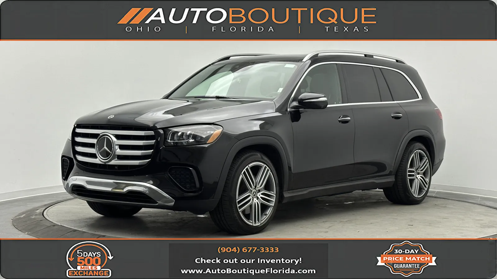 Black 2024 Mercedes-Benz GLS 450 for sale in Jacksonville, FL