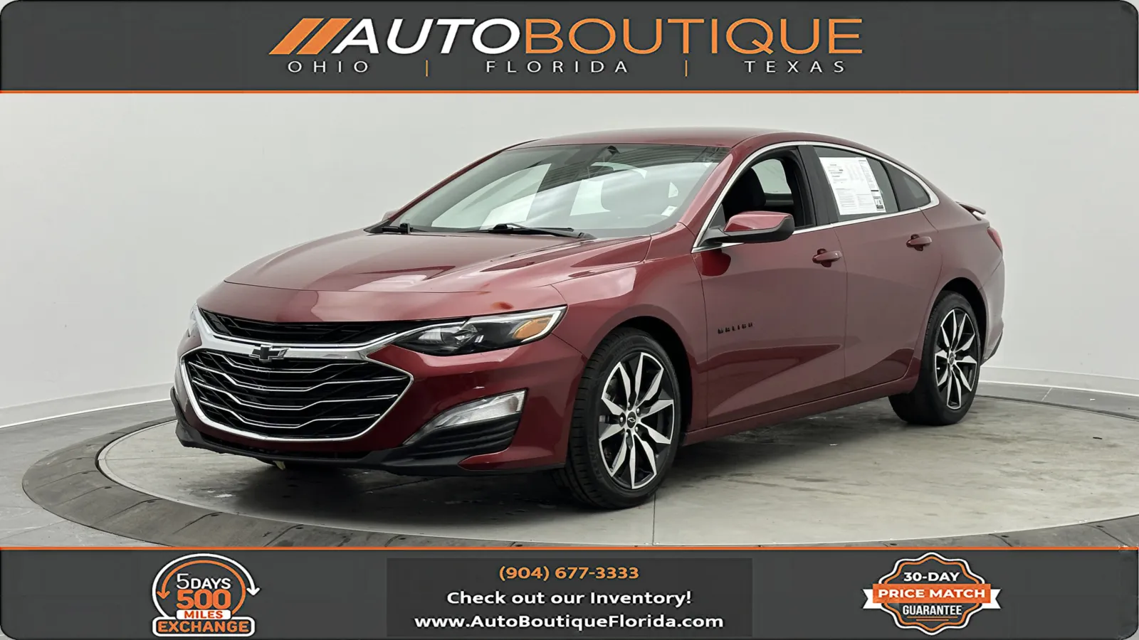 2020 Chevrolet Malibu RS for sale in Jacksonville, FL