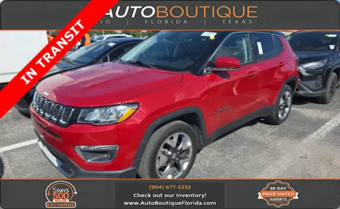 Red 2020 Jeep Compass Limited for sale in Jacksonville, FL