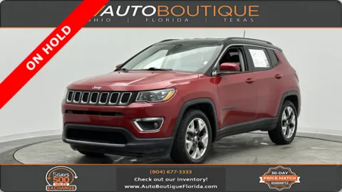 Red 2020 Jeep Compass Limited for sale in Jacksonville, FL