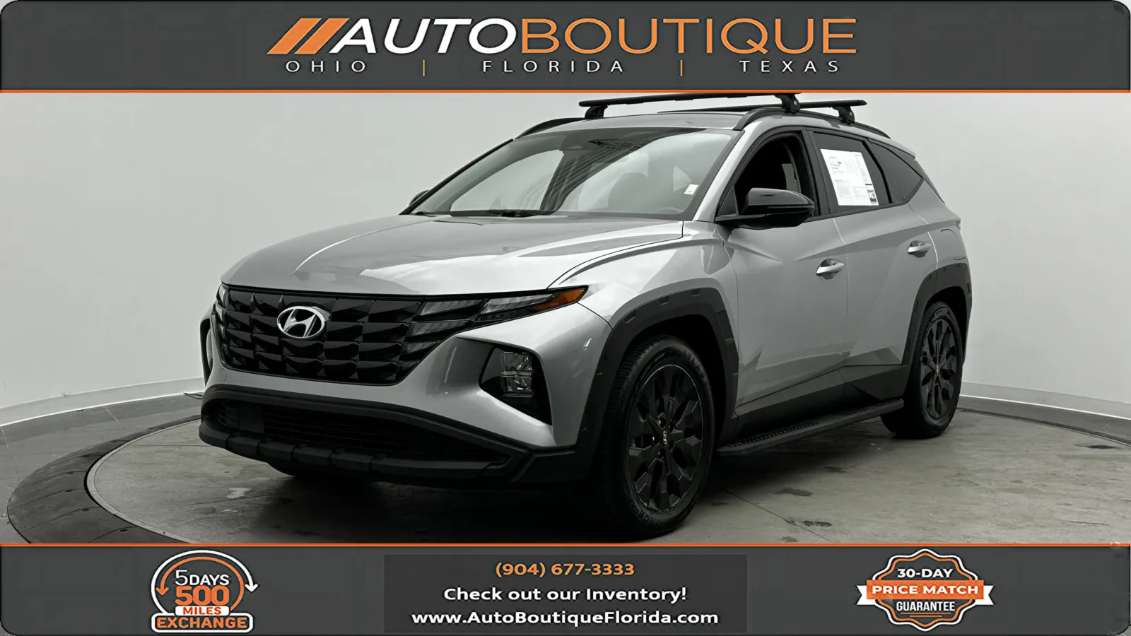 Silver 2022 Hyundai Tucson XRT for sale in Jacksonville, FL