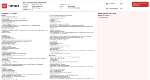 More photos of 2024 Toyota Camry SE at Auto Boutique Florida, FL