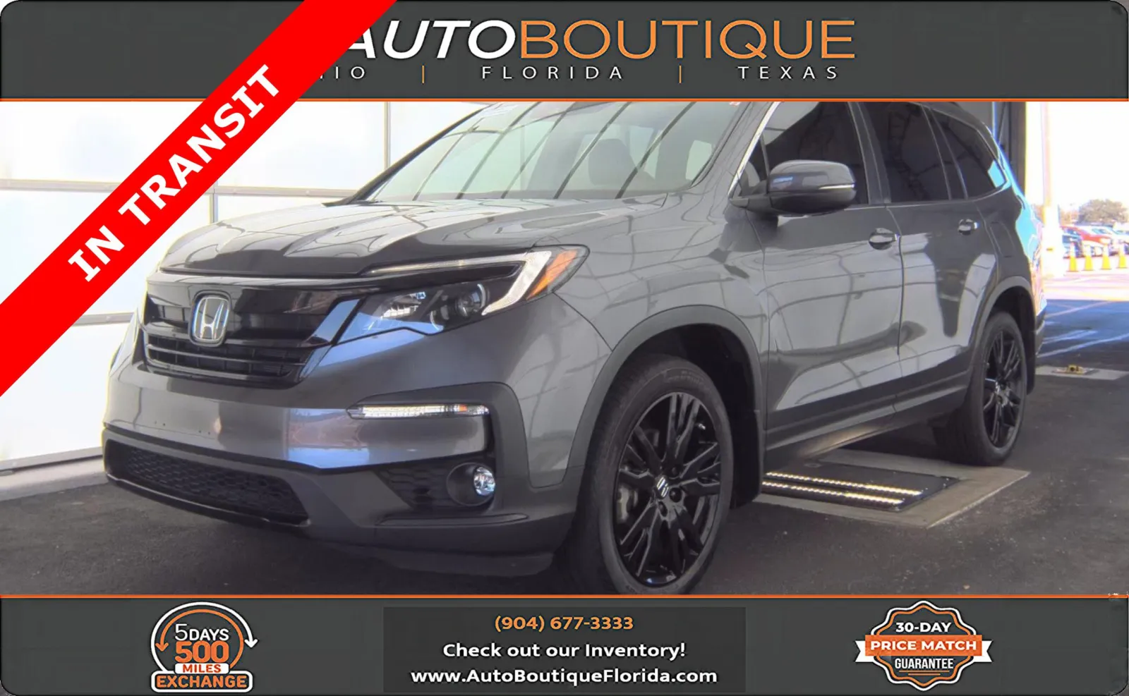 Gray 2022 Honda Pilot Special Edition for sale in Jacksonville, FL