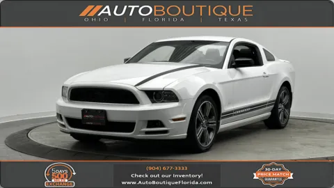 White 2014 Ford Mustang V6 Premium for sale in Jacksonville, FL
