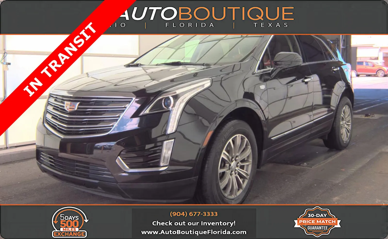 Black 2019 Cadillac XT5 Luxury FWD for sale in Jacksonville, FL
