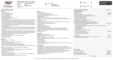 Photos of 2019 Cadillac XT5 Luxury FWD for sale in Jacksonville, FL at Auto Boutique Florida