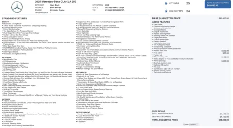 More photos of 2025 Mercedes-Benz CLA 250 at Auto Boutique Florida, FL