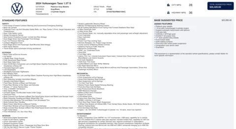 More photos of 2024 Volkswagen Taos S at Auto Boutique Florida, FL