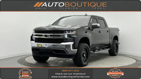 Black 2019 Chevrolet Silverado 1500 LT for sale in Jacksonville, FL