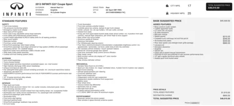 More photos of 2013 INFINITI G37 Coupe Sport 6MT at Auto Boutique Florida, FL