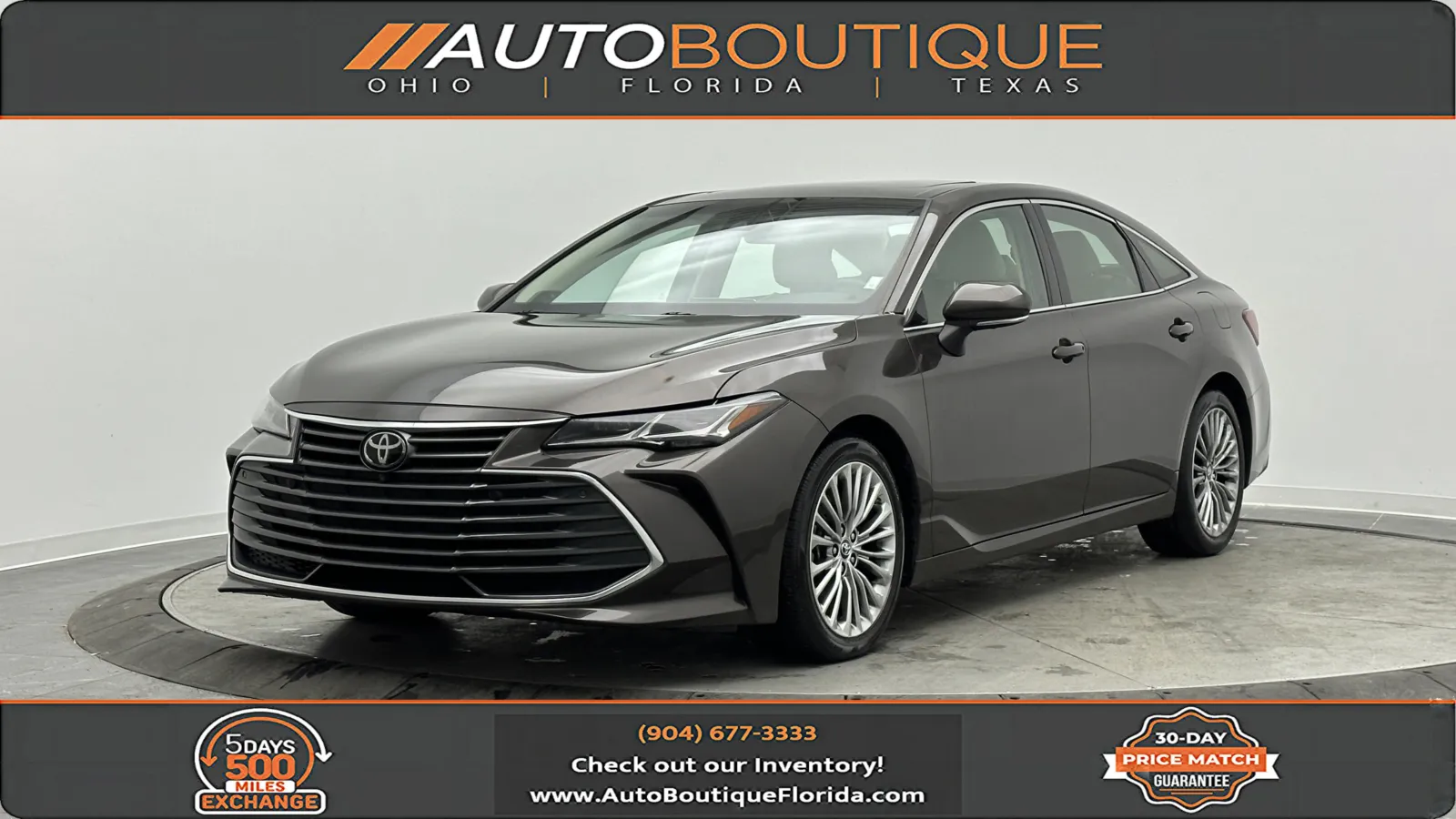 2019 Toyota Avalon XLE for sale in Jacksonville, FL