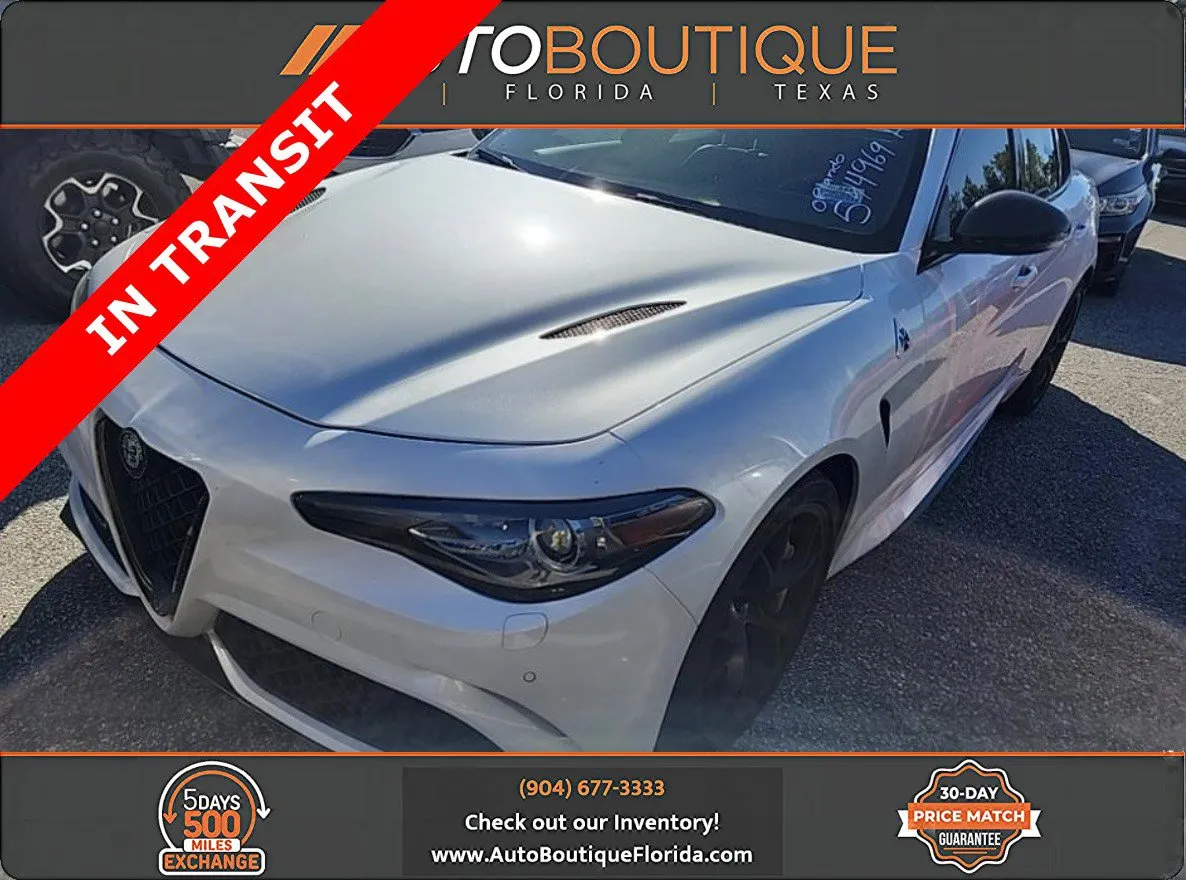 White 2017 Alfa Romeo Giulia Quadrifoglio for sale in Jacksonville, FL