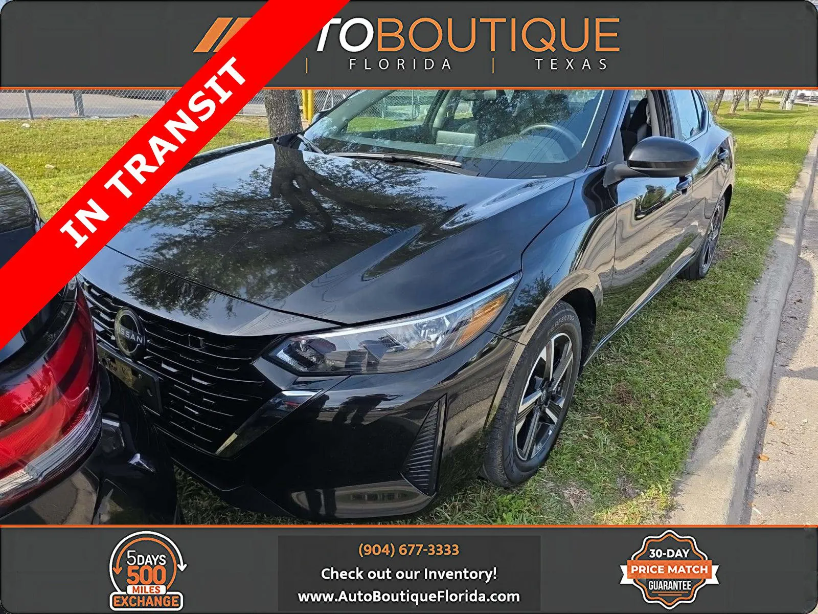 Black 2024 Nissan Sentra SV for sale in Jacksonville, FL