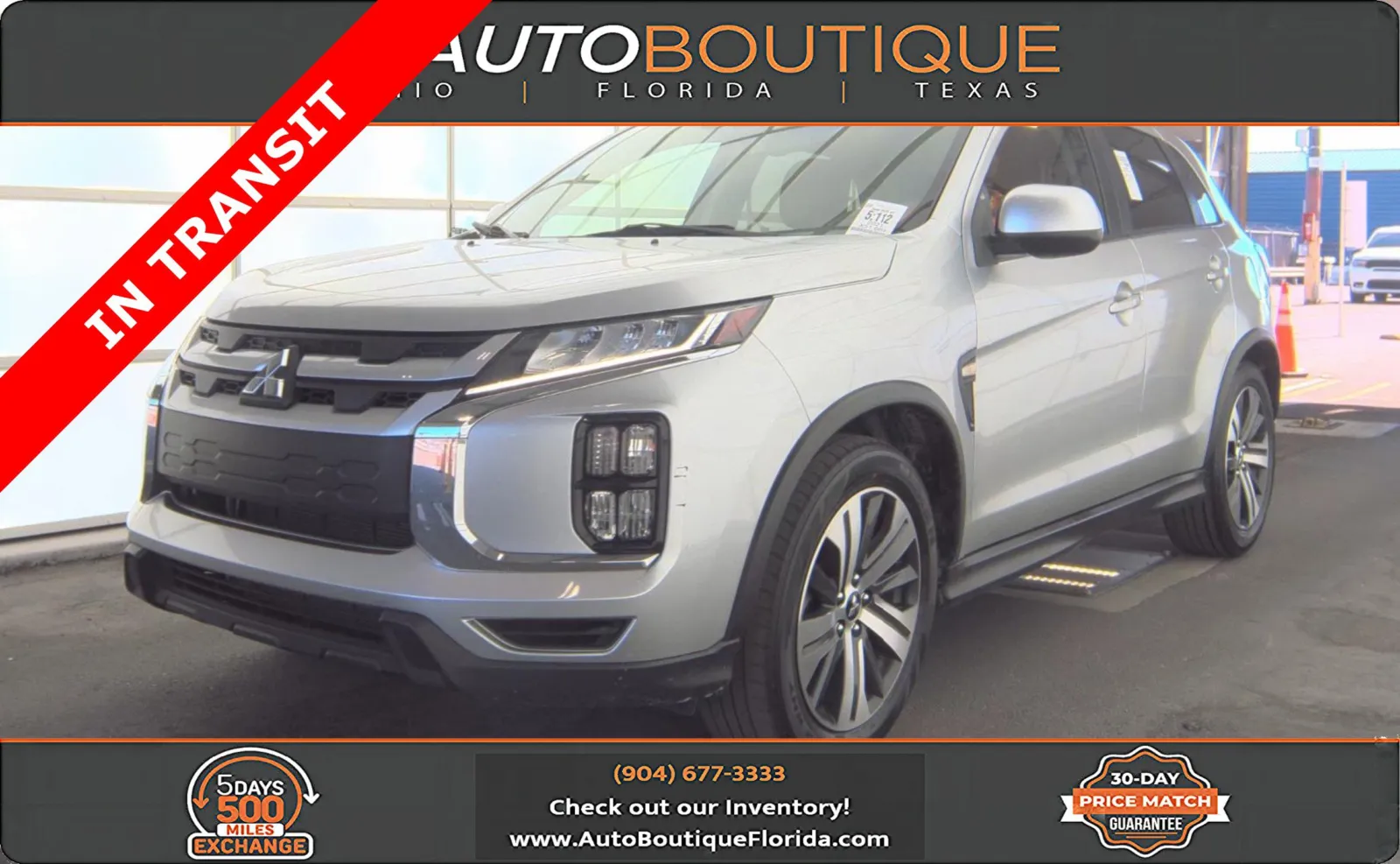 Silver 2021 Mitsubishi Outlander Sport S for sale in Jacksonville, FL