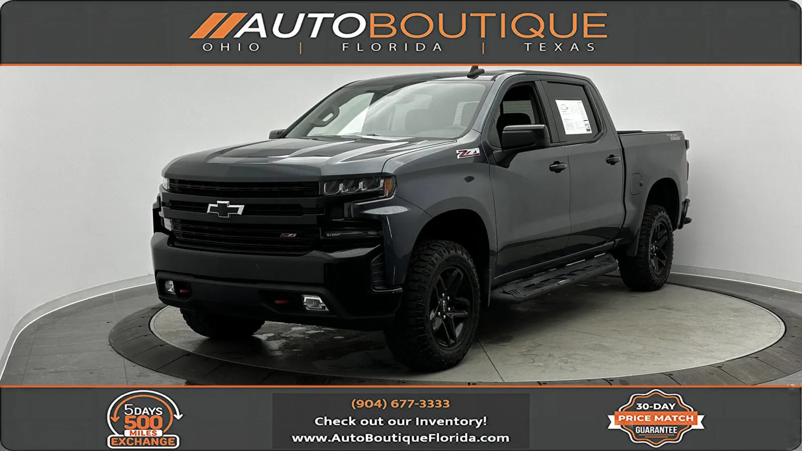 2019 Chevrolet Silverado 1500 LT Trail Boss for sale in Jacksonville, FL