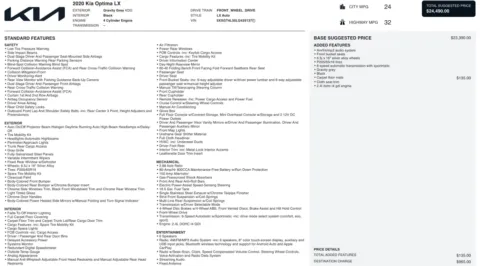 Photos of 2020 Kia Optima LX for sale in Jacksonville, FL at Auto Boutique Florida