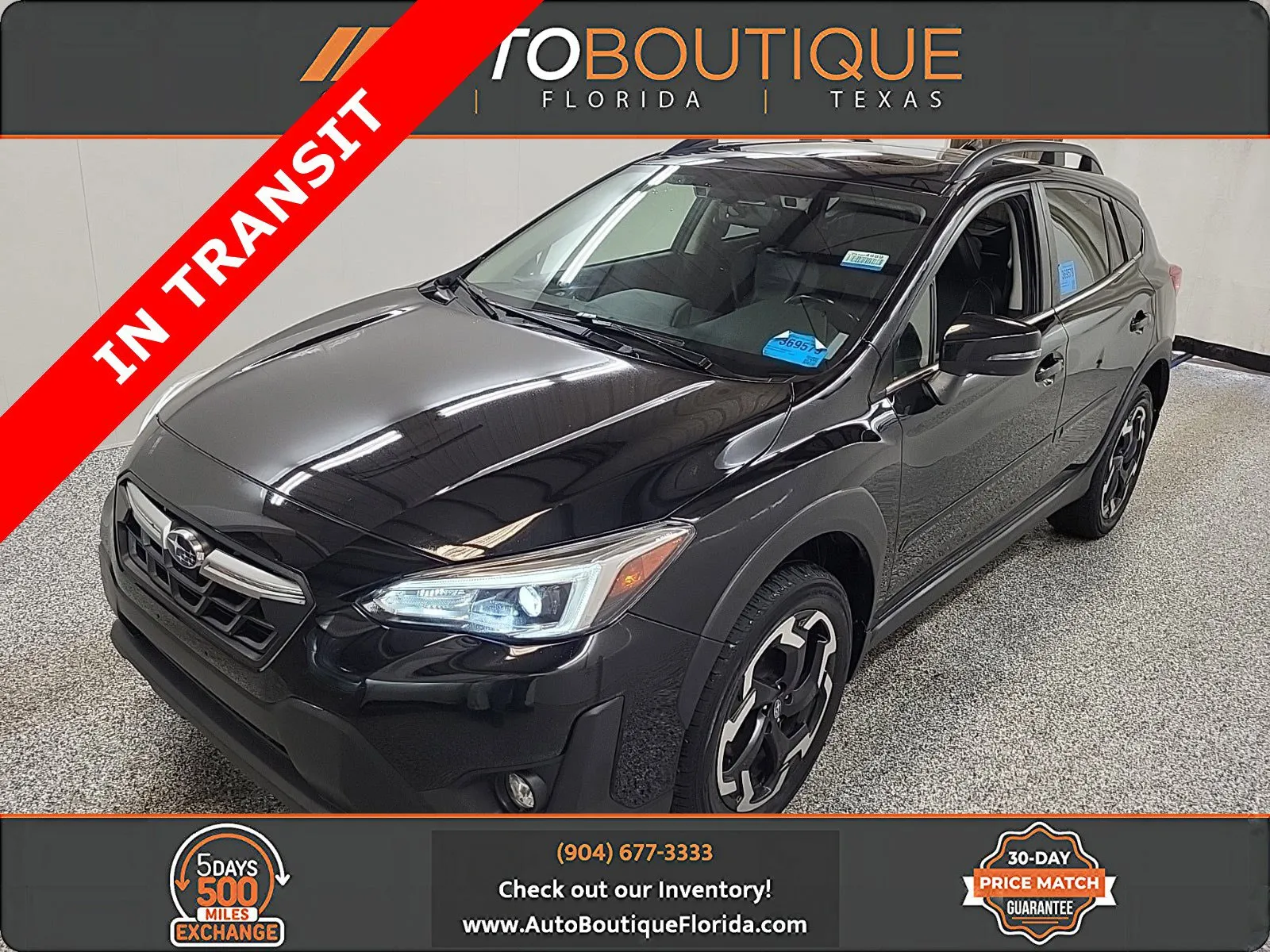 Black 2021 Subaru Crosstrek Limited for sale in Jacksonville, FL