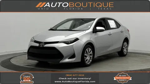 Gray 2017 Toyota Corolla L for sale in Jacksonville, FL