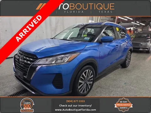 Blue 2022 Nissan Kicks SV for sale in Jacksonville, FL