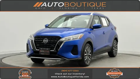 Blue 2022 Nissan Kicks SV for sale in Jacksonville, FL