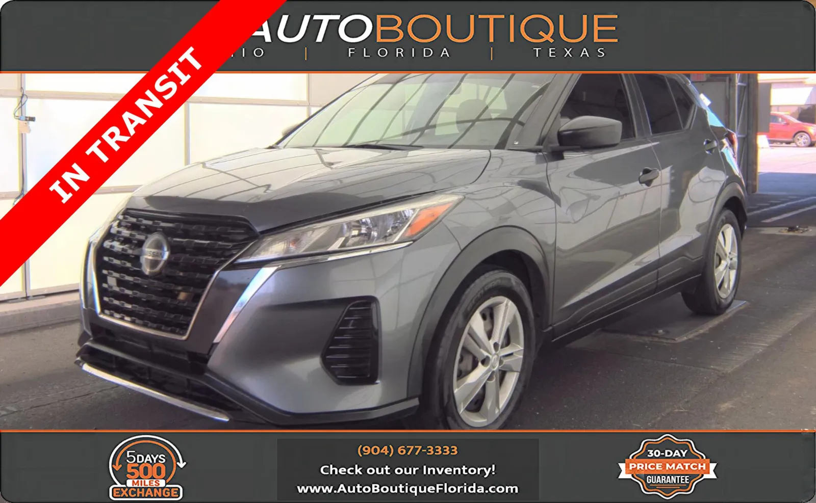 Gray 2021 Nissan Kicks S for sale in Jacksonville, FL