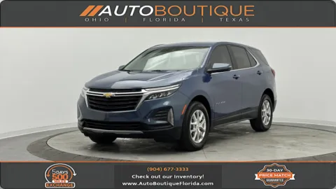 Blue 2024 Chevrolet Equinox LT for sale in Jacksonville, FL