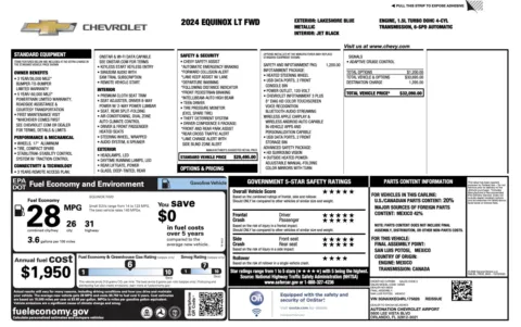 More photos of 2024 Chevrolet Equinox LT at Auto Boutique Florida, FL