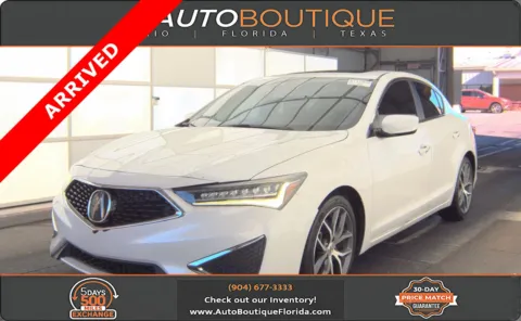 White 2021 Acura ILX w/Premium Package for sale in Jacksonville, FL