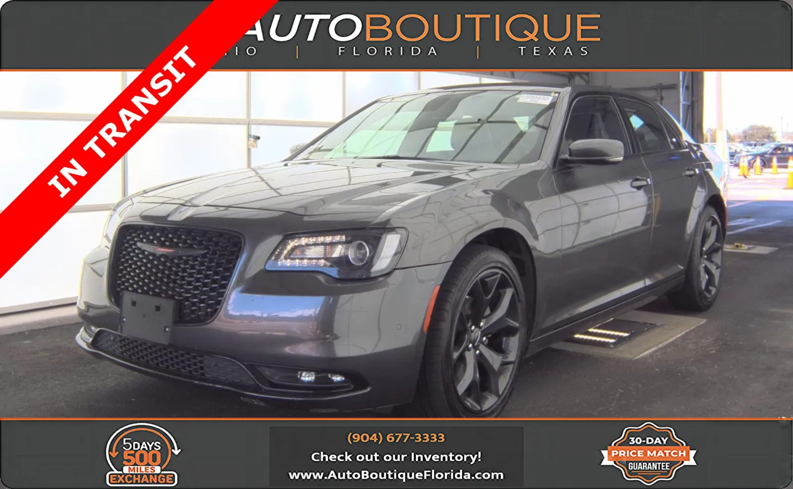 Gray 2023 Chrysler 300 S for sale in Jacksonville, FL