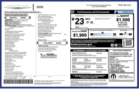 Photos of 2023 Chrysler 300 S for sale in Jacksonville, FL at Auto Boutique Florida