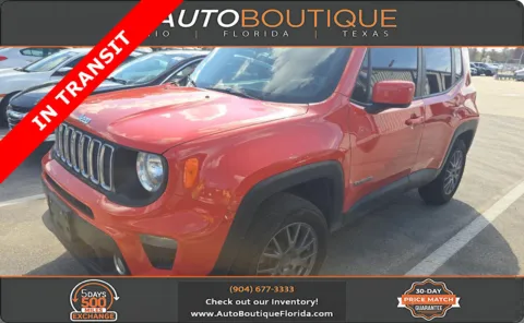 Orange 2019 Jeep Renegade Latitude for sale in Jacksonville, FL