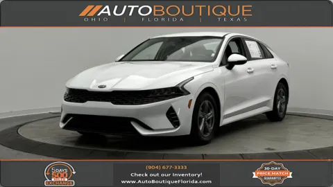 White 2021 Kia K5 LXS for sale in Jacksonville, FL