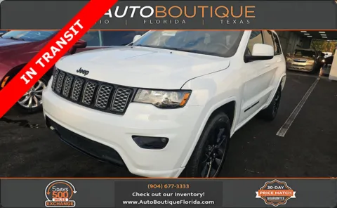 White 2018 Jeep Grand Cherokee Altitude for sale in Jacksonville, FL