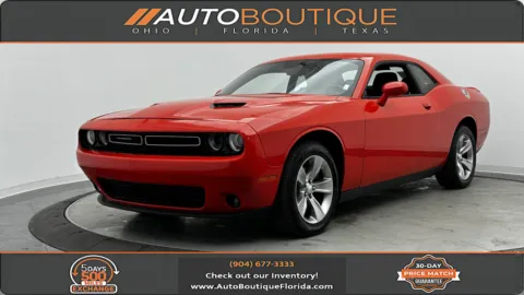 Orange 2021 Dodge Challenger SXT for sale in Jacksonville, FL
