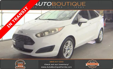 White 2017 Ford Fiesta SE for sale in Jacksonville, FL